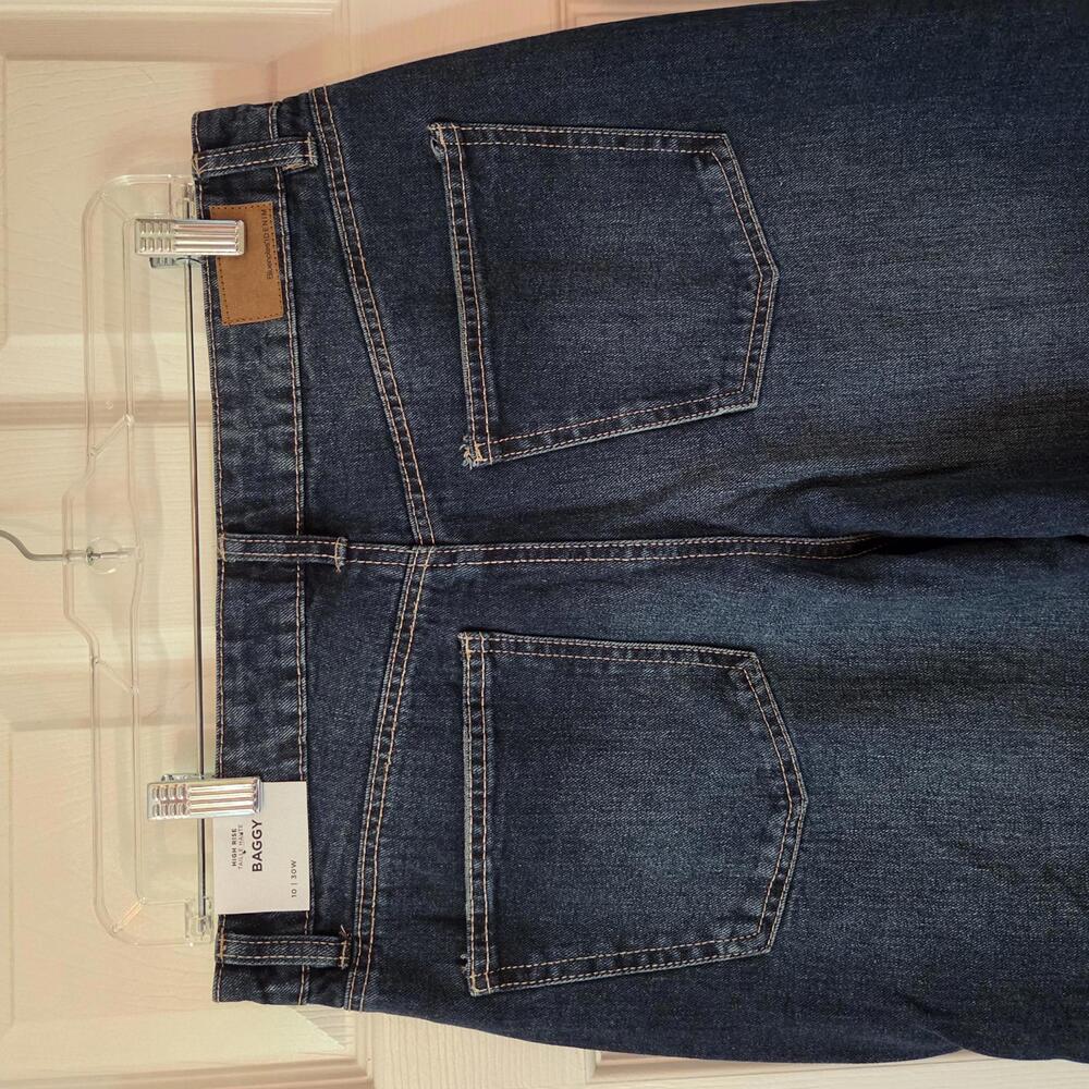 Bluenotes High Rise Baggy Jeans - Size 10 - Picture 6 of 7
